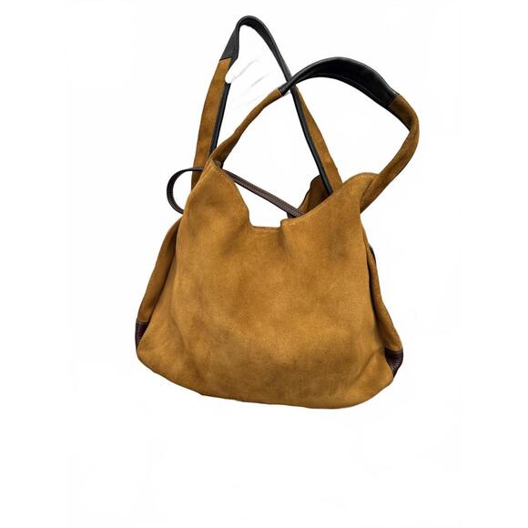 Coach 1941 Suede Leather Tote Shoulder Bag C1780-87575 Large Slouchy Hobo - Picture 2 of 9